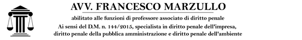 Avvocato Francesco Marzullo